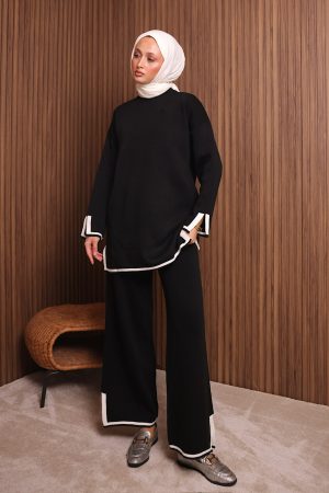 Renk Garnili Triko Takım 7023