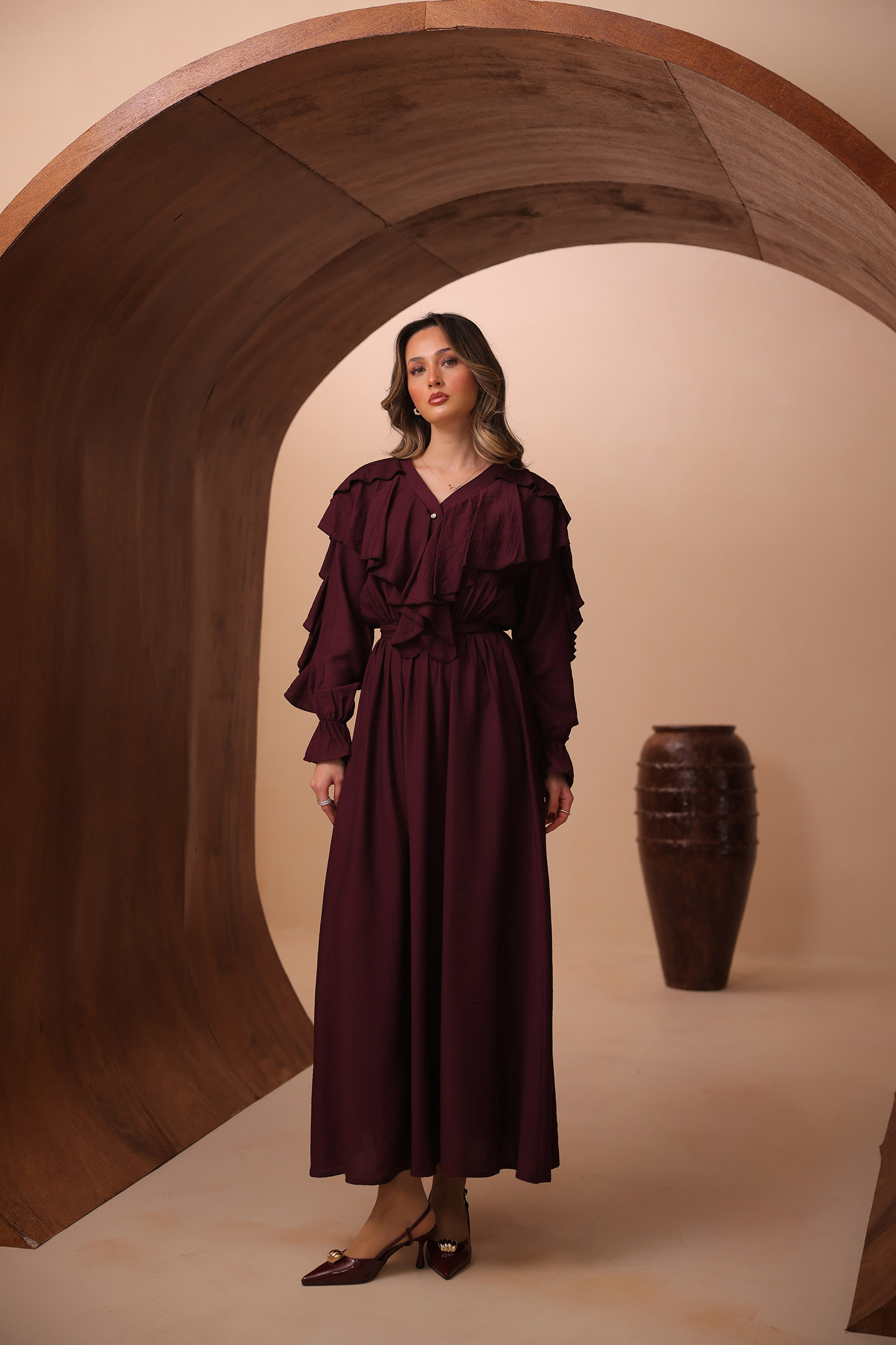 Strawberry Fabric Dress 2615