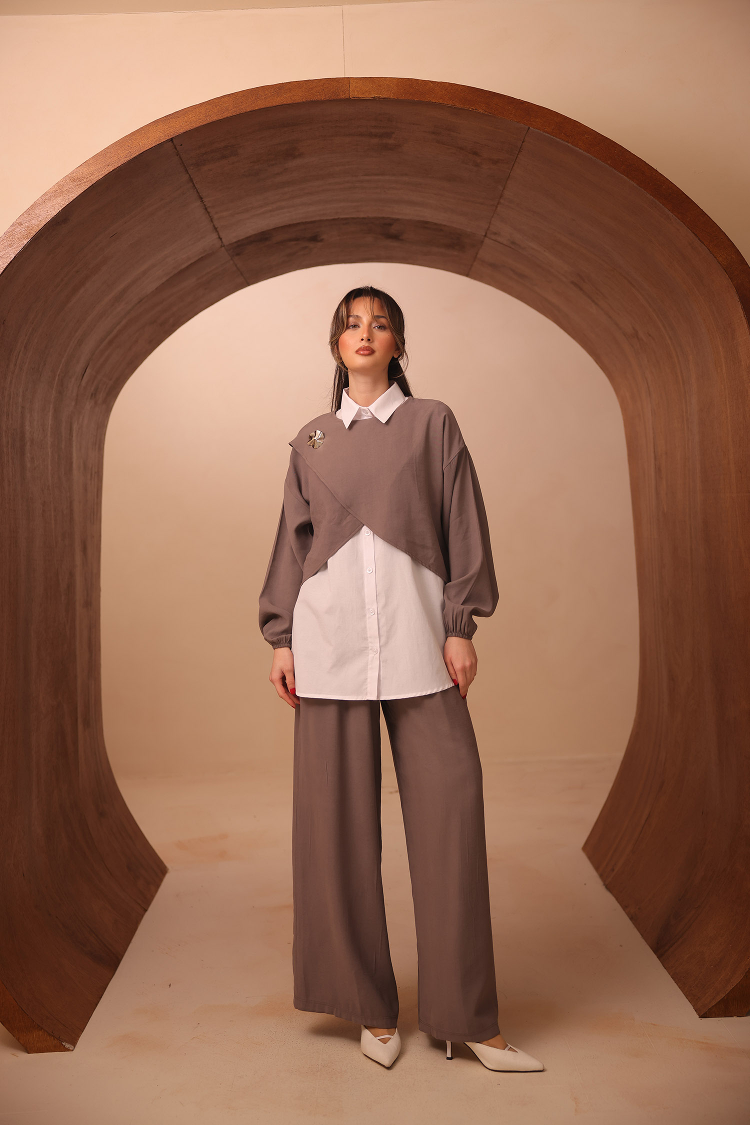 Diagonel Kumaş 3’lü Takım 2657 - Görsel 2