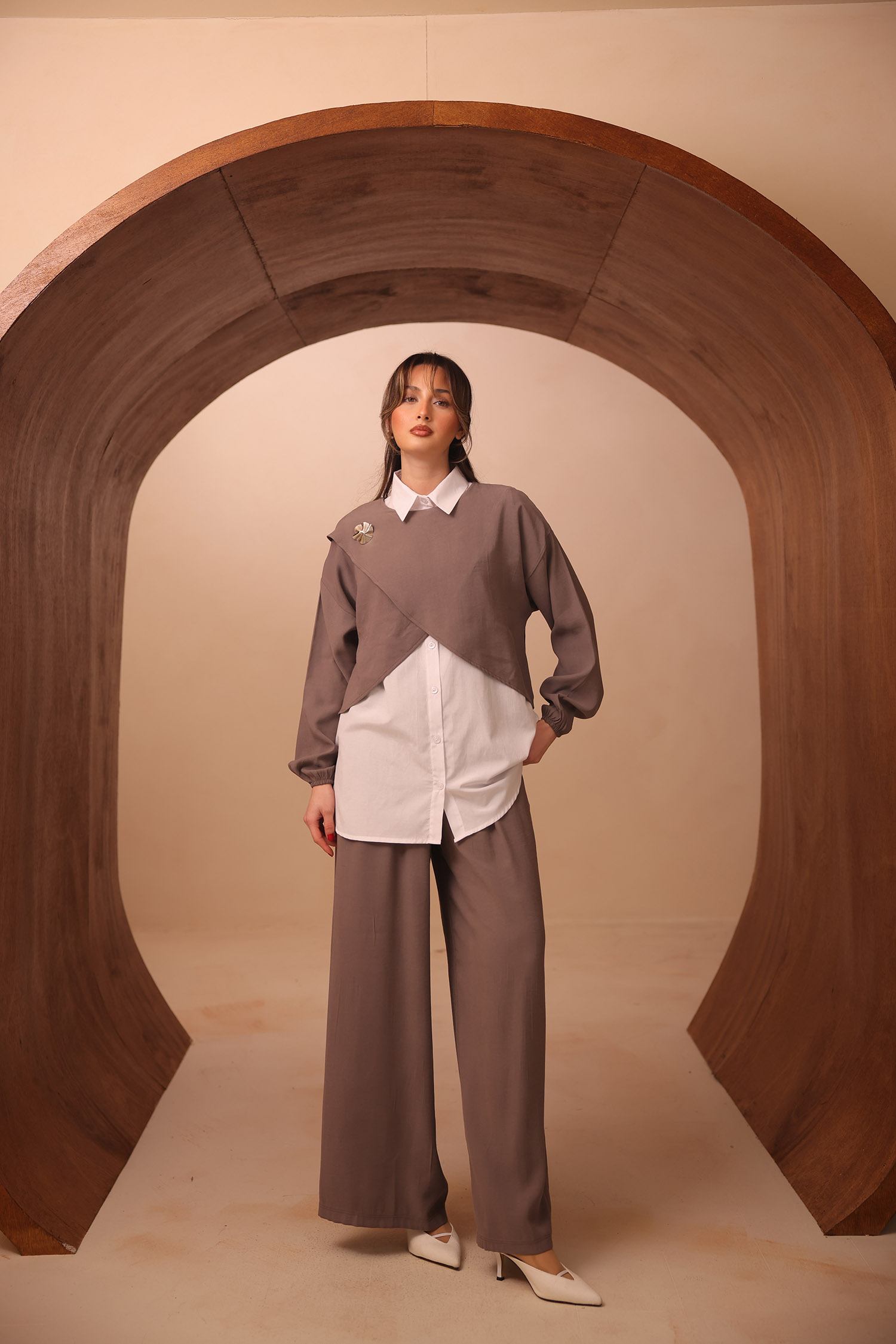 Diagonel Kumaş 3’lü Takım 2657 - Görsel 5