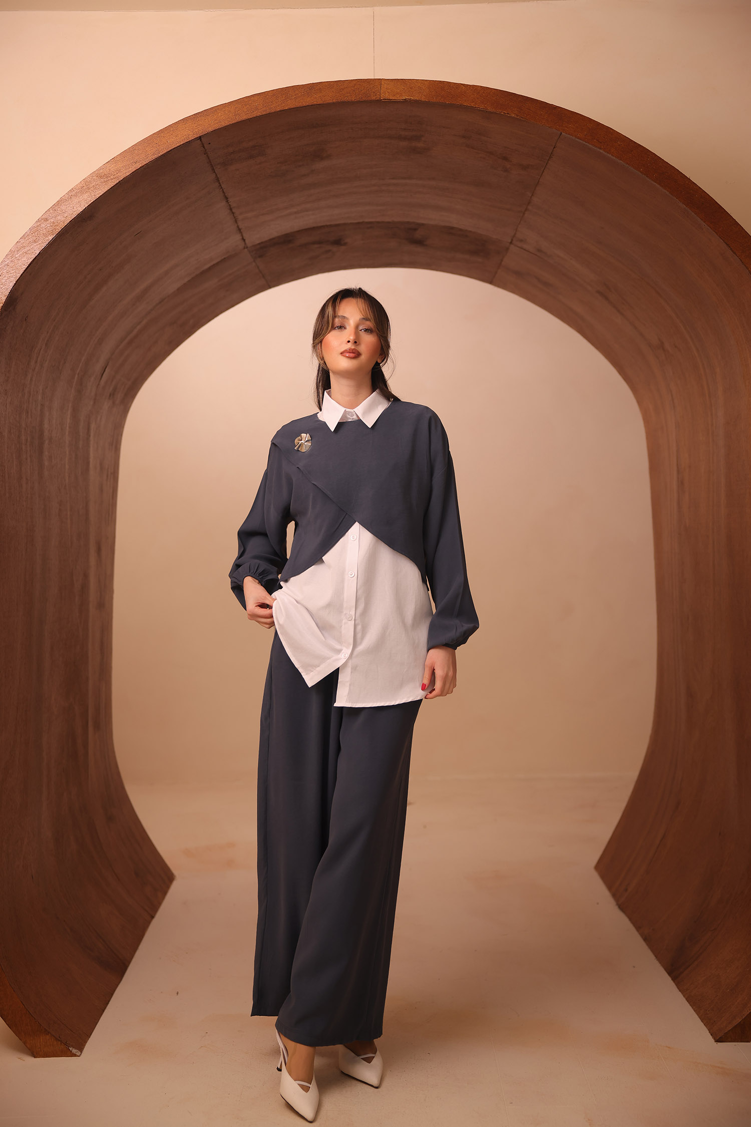 Diagonel Kumaş 3’lü Takım 2657 - Görsel 11