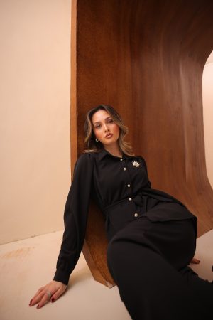 Çizgili Triko Takım 7099