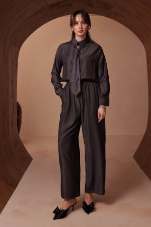 Tensel Kot Kumaş Flarlı Takım 2711