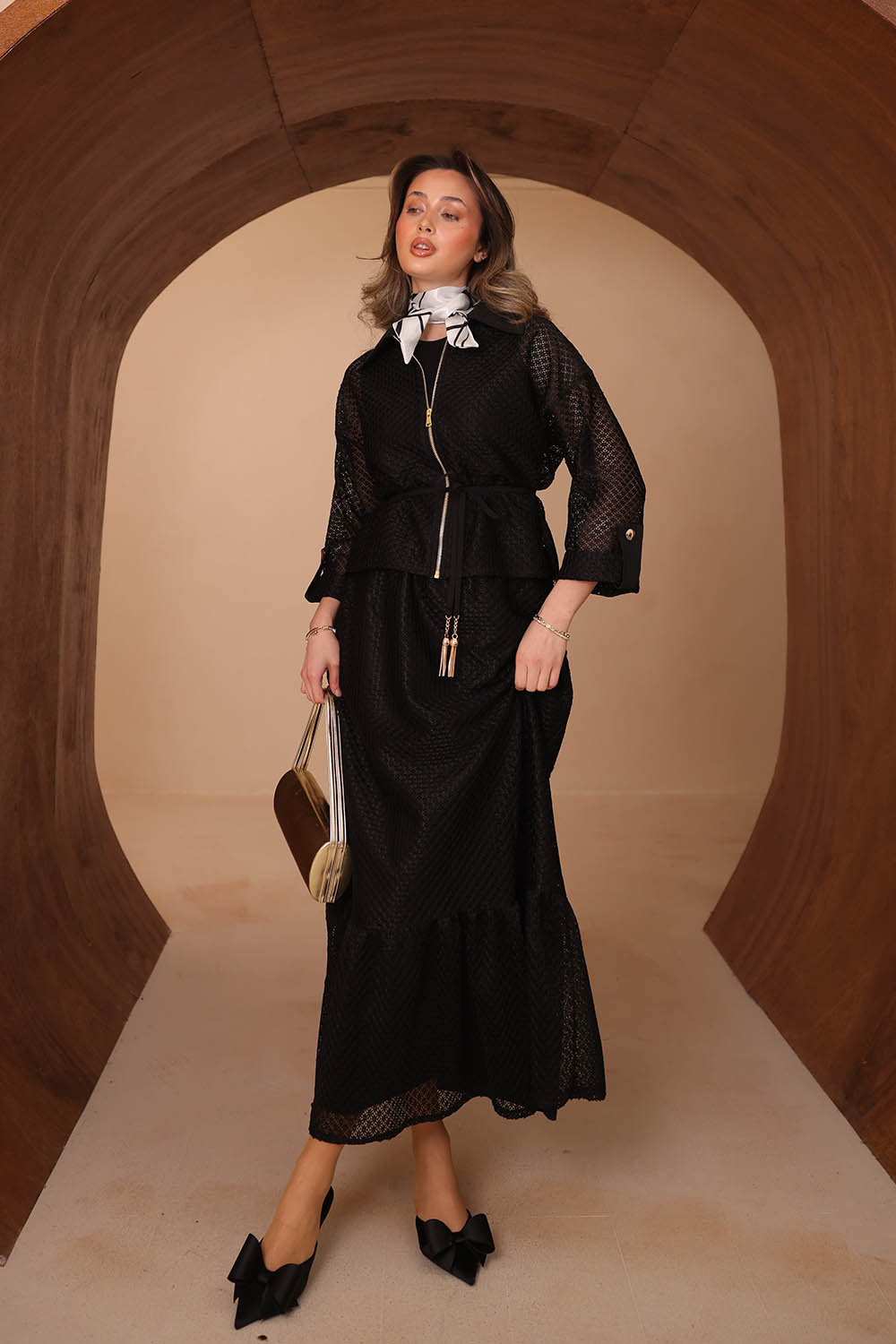 Deri Etekli Takım 8100