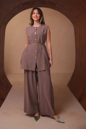 Yelekli Diagonel Takım 2646