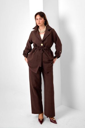 Çift Düğmeli Zara Cupra Takım 2721