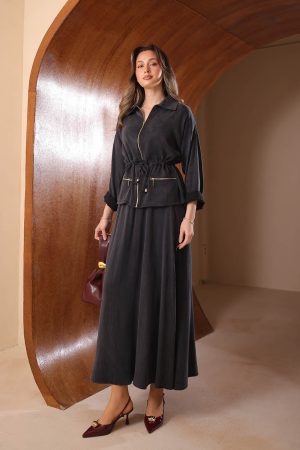 İpek Cupra Etekli Takım 2725