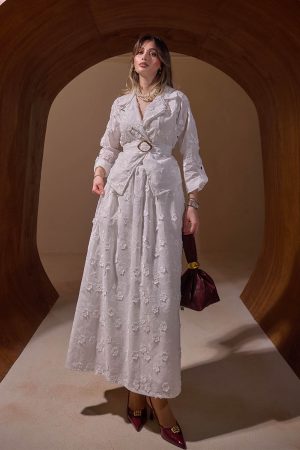 Üç Boyutlu Nakış Brodeli Takım 8112