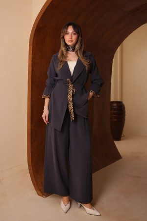 Leopar Detaylı Modal Takım 2629