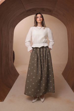 Baskılı Düz Modal Takım 8142